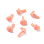 Plastic Triangular Safety Noses, for Doll Making, Light Salmon, 0.6x0.65x1cm(DOLL-WH0001-10A)