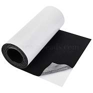Self-Adhesion Polyester Felt Fabric, DIY Crafts, Black, 300x30x0.2cm(DIY-WH0430-455B-03)