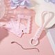 Polyester & Acrylic Photo Frame Keychains(KEYC-TAC0030-11B)-5