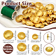 40Pc 5 Styles Alloy Buttons(FIND-NB0005-78G)-2