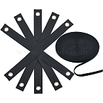 Nylon Tape, Plant Growth Support, with Polyester Ribbons, Black, 400x38x3mm(AJEW-GF0011-88B)
