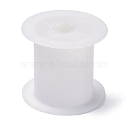 (Defective Closeout Sale), Plastic Empty Spools for Wire, Thread Bobbins, White, 4.9x4.3cm(TOOL-XCP0001-41)