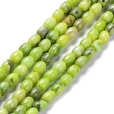 Green Yellow Rice Other Quartz Beads