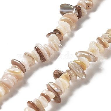Old Lace Chip Freshwater Shell Beads