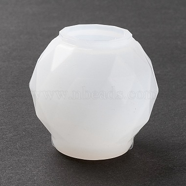 DIY Barrel & Rondelle & Diamond Wine Bottle Stopper Head Silicone Molds(DIY-D058-01)-5