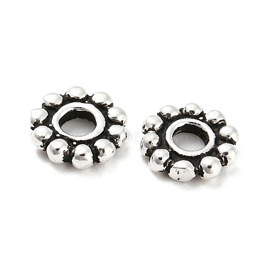 925 Thailand Sterling Silver Spacer Beads(STER-D004-01B-AS)-2