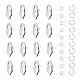 16Pcs 304 Stainless Steel Lobster Claw Clasps(DIY-UN0004-95)-1
