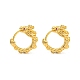 Brass Micro Pave Cubic Zirconia Hoop Earrings for Women(EJEW-K286-03G)-1