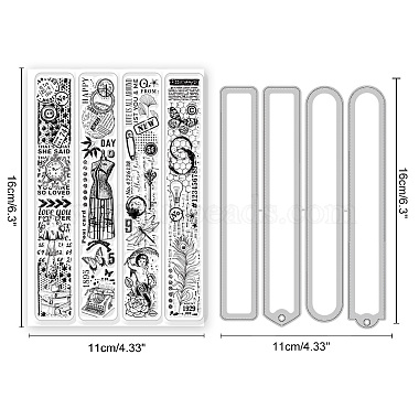 Globleland – tampons transparents personnalisés en pvc(DIY-GL0004-75)-6