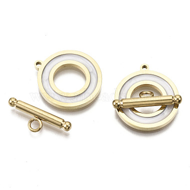 201 Stainless Steel Toggle Clasps(X-STAS-R115-14A-G)-2