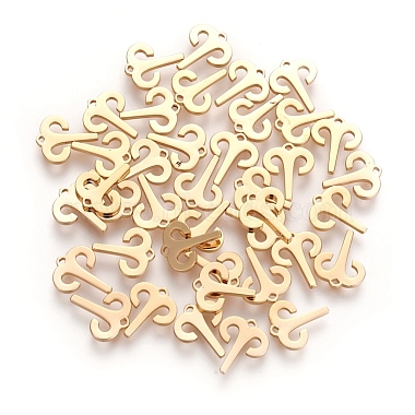 Real Gold Plated Constellation Stainless Steel Charms