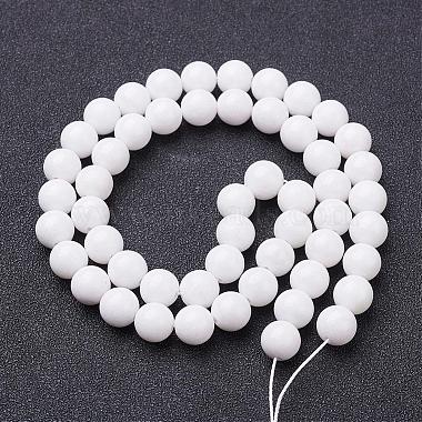 Natural Mashan Jade Round Beads Strands(G-D263-8mm-XS01)-3