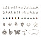 kit para hacer brazaletes con dijes de piedra natal diy biyun(DIY-BY0001-34)-2