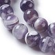 Natural Chevron Amethyst Beads Strands(G-P428-04A-10mm)-3