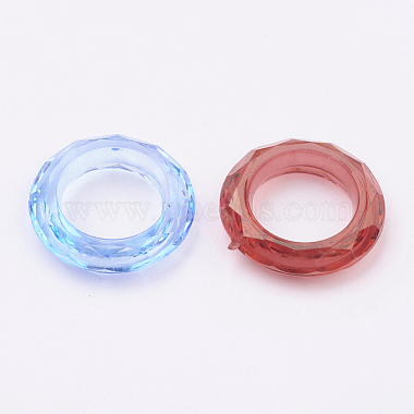 Perles en acrylique transparente(X-PL671Y)-2