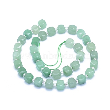 Natural Green Aventurine Beads Strands(G-L552D-09)-3