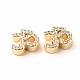 Rack Plating Brass Cubic Zirconia Beads(KK-B051-04G-06)-1