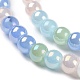 Transperant Electroplate Glass Beads Strands(X-GLAA-P056-4mm-B02)-3