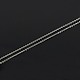 Rhodium Plated Sterling Silver Necklaces(X-STER-M034-32A)-3