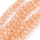 Spray Painted Crackle Glass Beads Strands(CCG-Q001-6mm-05)-2