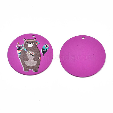 Pendentifs en fer peint(IFIN-T016-46)-3