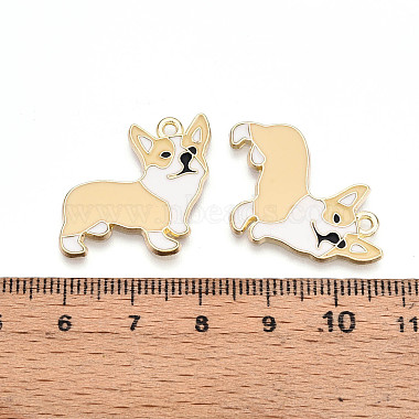 Alloy Enamel Pendants(ENAM-S127-014B-01-RS)-3