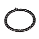 Men's 304 Stainless Steel Cuban Link Chain Bracelets(BJEW-JB05917-02)-1