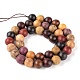 3 Style Natural Wood Beads Strands(WOOD-LS0001-34)-2