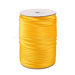 Polyester Fiber Ribbons, Yellow, 3/8 inch(11mm), 100m/roll(OCOR-TAC0009-08H)