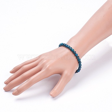 Natural Apatite Stretch Bracelets(BJEW-JB03738-03)-3