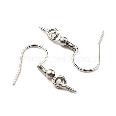 Tarnish Resistant 304 Stainless Steel Earring Hooks(STAS-G310-24P)-2