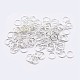 925 Sterling Silver Saw Cut Open Jump Rings(STER-F036-02S-0.6x4mm)-1