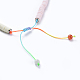 Handmade Polymer Clay Heishi Beads Braided Necklaces(NJEW-JN02423-01)-3