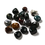 Natural Indian Agate Beads, Tumbled Stone, Healing Stones for 7 Chakras Balancing, Crystal Therapy, Meditation, Reiki, Vase Filler Gems, No Hole/Undrilled, Nuggets, 17~30x15~27x8~22mm(G-G979-A15)