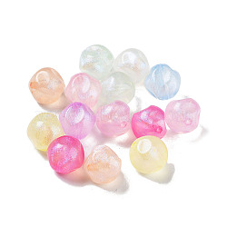 Transparent Acrylic Beads, Luminous Beads, Glow in the Dark, Fig, Mixed Color, 14.5mm, Hole: 2mm, about 300pcs/500g(OACR-Z013-22)