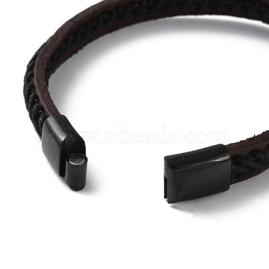 Leather Braided Cord Bracelet(BJEW-F460-07EB)-3