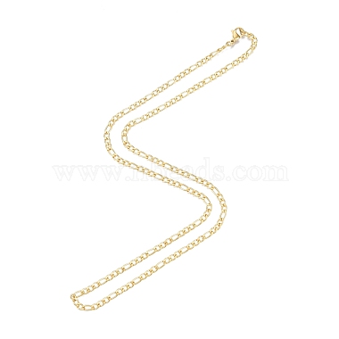 Men's 201 Stainless Steel Figaro Chains Necklace(NJEW-N050-A08-3-50G)-3