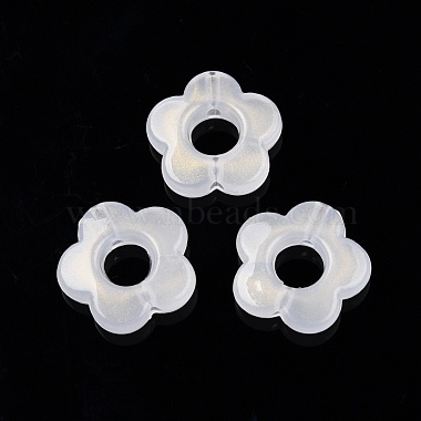 Acrylique opaque avec des cadres de perles de poudre scintillantes(SACR-G024-14)-4