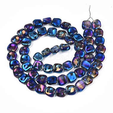 Electroplate Glass Beads Strand(EGLA-S188-21-B01)-2