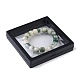 bracelet extensible en perles de bois de bodhi pour femme(BJEW-YW0001-04A)-6