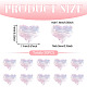 30Pcs Transparent Glass Beads(GLAA-TADJ0001-02A)-3