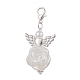Angel ABS Plastic Imitation Pearl Pendant Decorations(HJEW-JM01021)-1