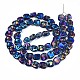 Electroplate Glass Beads Strand(EGLA-S188-21-B01)-2