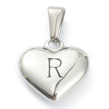 Stainless Steel Color Heart 304 Stainless Steel Pendants