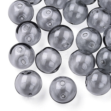Perles de globe en verre borosilicaté soufflé transparent(GLAA-T003-09G)-4