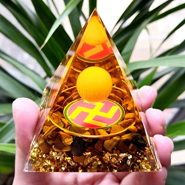 pyramide d'orgone en résine(PW-WG34753-01)-2