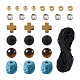 DIY Men's Gemstone Bracelet with Cross Making Kits(DIY-CF0001-21)-1
