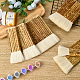 Elite 6Pcs 6 Style Rectangle Bamboo Handle(TOOL-PH0001-39)-2