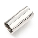 304 Stainless Steel Magnetic Clasps with Glue-in Ends(STAS-C020-02P)-1