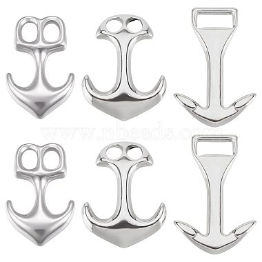 Stainless Steel Color 304 Stainless Steel Hook and S-Hook Clasps